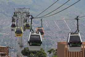 Urban Monocable Ropeway in Columbia